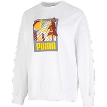 (Self-operated) Puma Puma sweatshirt womens new round neck sportswear top long-sleeved pullover 538779