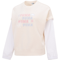 (самозанятые) Puma Puma puma puma woma sportgont two casual lose round neckline hooded