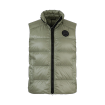 (Self-operated) Canada Goose Womens Black Label Duck Down Warm Stand Collar Zipper Vest 2237LB