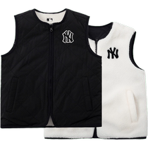 (Self-operated) MLB childrens cotton vest for boys and girls reversible warm sleeveless jacket sportswear 7AVTB0326