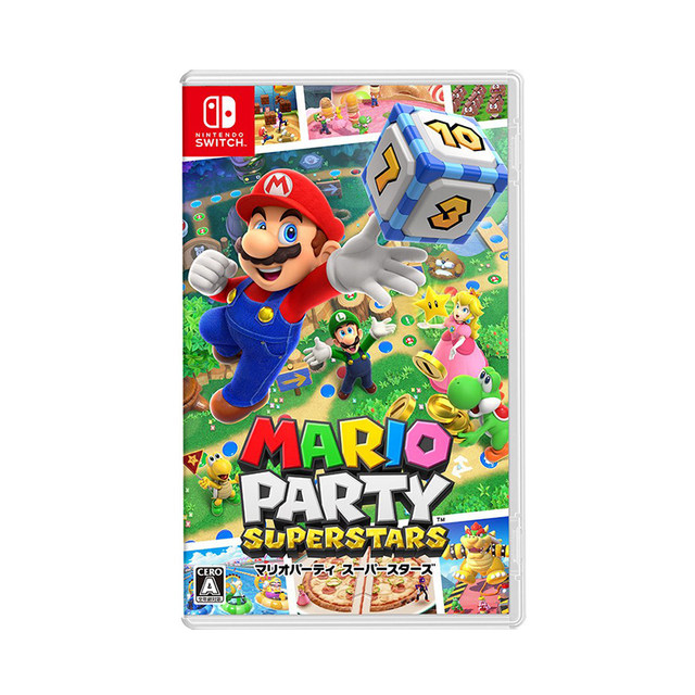 ສະບັບພາສາຍີ່ປຸ່ນຂອງ Mario Party: Superstar Nintendo Switch ເກມ cartridge ຈີນ