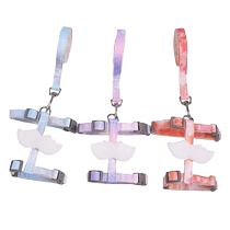 (Self-operated) Fairy Cat Walking Clothes Cat Harness Traction Rope Dual-Purpose Pet Clothes Walking Cats and Dogs Rope