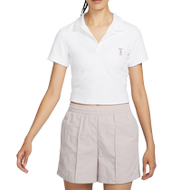 (Self-operated) NIKE Nike womens short-sleeved sports and casual high-waisted short t-shirt HJ6852-100