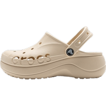 (Self-operated) Crocs Crocs hole shoes for men and women new sandals outdoor beach shoes thick-soled shoes 208186