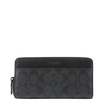 (Self-operated)COACH Mini Mens PVC Long Wallet