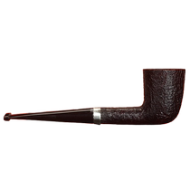 (Self-operated) UK The White Spot Shell Briar 4105 Silver Ring Imported Pipe