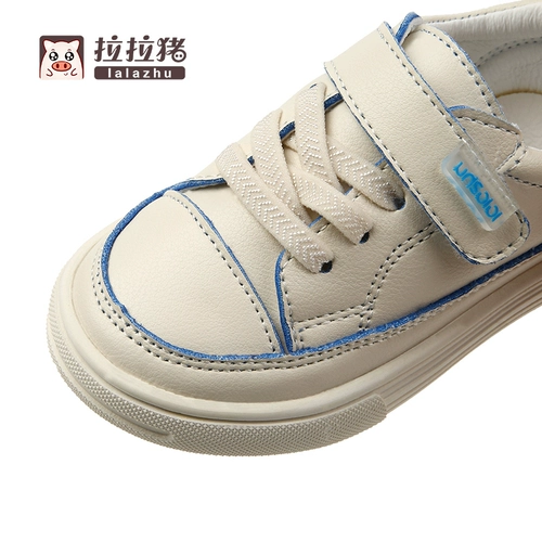 Демисезонные детские кроссовки для мальчиков для кожаной обуви, детская спортивная обувь, белая обувь, повседневная обувь, 1-3 лет