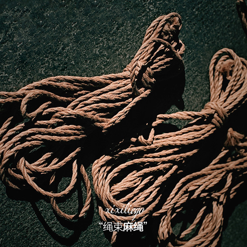 Interest Hemp Rope Bundling Rope Tune Teaching Sm Tortoise Chia Bondage Bundled Tutorial BDSM Spice Rope Art Compulsive k9 Dog Slave