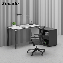 Staff desk and chair combination Modern simple office desk Fashion single seat executive desk Office furniture