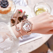 Official Waves Sea Watch Lady Quartz Watches Fine Steel Fashion Trends Brief Joint full Star Female Table