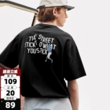 714street Футболка с коротким рукавом, белая приятная телу летняя одежда, парная одежда для влюбленных, короткий рукав