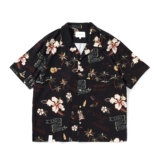 714street Летняя брендовая японская рубашка, пляжная футболка, короткий рукав