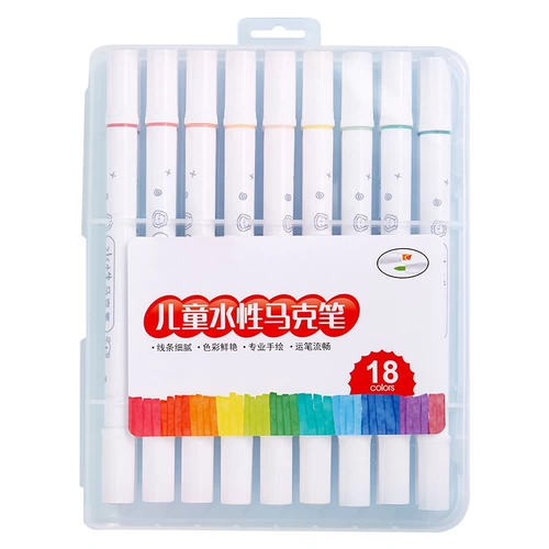 Маркер, детский комплект для школьников, фартук для рисования, мелки, 36 цветов, 24 цветов, ручная роспись, полный комплект