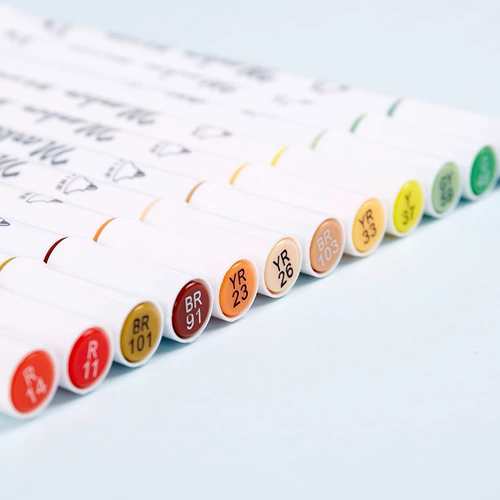 Маркер, детский комплект для школьников, фартук для рисования, мелки, 36 цветов, 24 цветов, ручная роспись, полный комплект