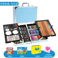 Двойной слой] алюминиевая коробка] Алмазное синее+роскошный подарок