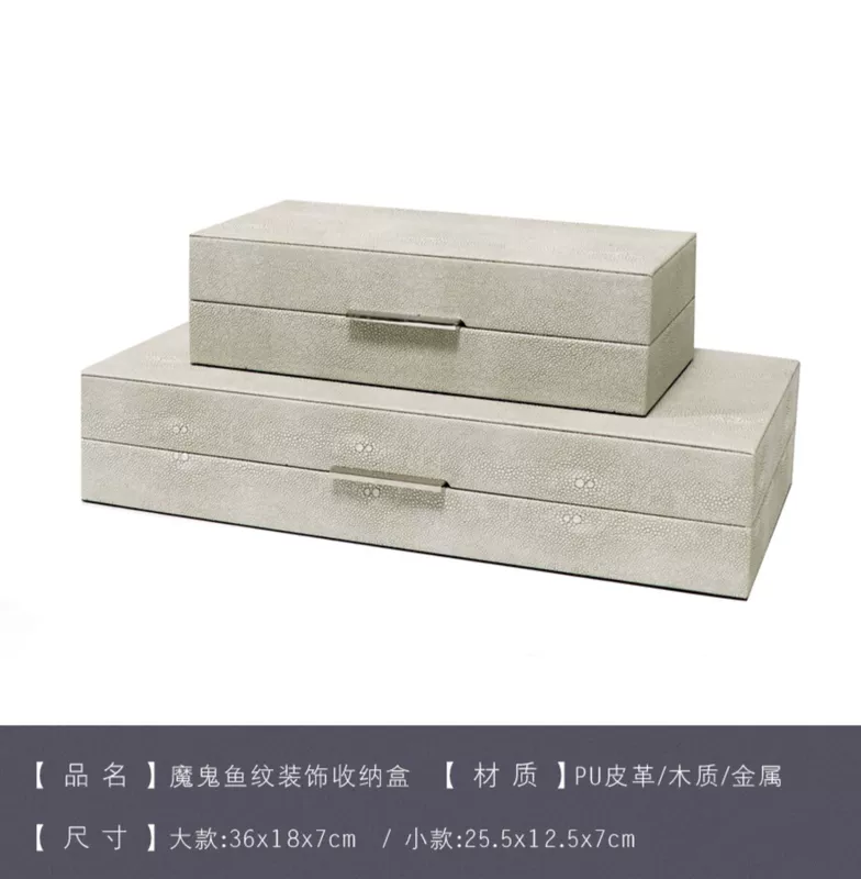 Hộp đồ trang sức phòng ngủ hiện đại tối giản mô hình phòng ngủ hộp trang điểm hộp đựng đồ trang sức hộp đựng đồ trang sức hộp đồ trang sức - Vòng đeo tay Clasp