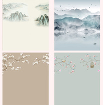 Ancient style background cloth costume background photography background cloth family portrait background cloth live broadcast background cloth guzheng live broadcast