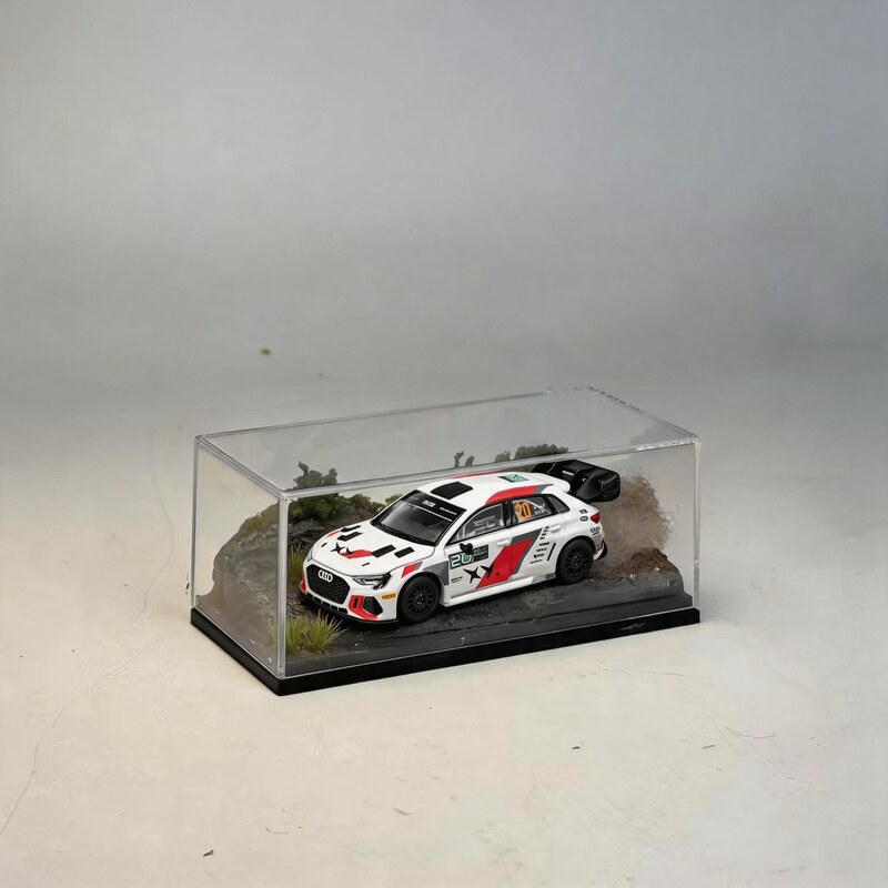64 Scale Scene Tuoyi Tlv Scene Minigt Alloy Car Speed of Life Muxu 100 Rally Scene