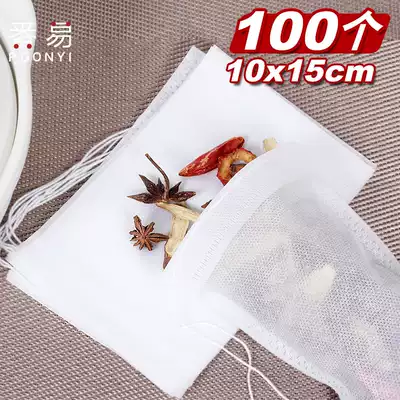 Tea bag bag small package bagging medicine tea seasoning marinated bag non-woven gauze spices disposable halogen bag