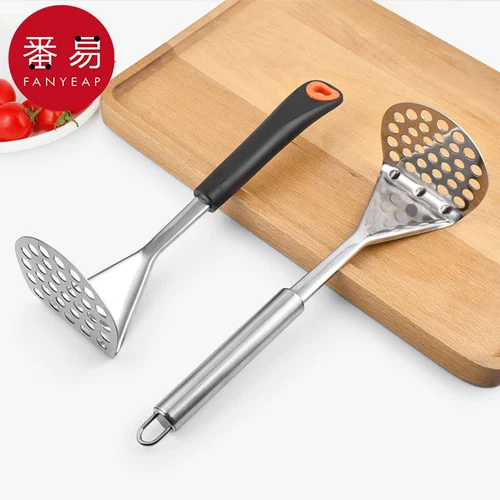 Картофельная грязь, фиолетовый картофель, фрукты сладкого картофеля, пюре из нержавеющей стали домашняя кухня Дополнительная еда, творческий небольшой инструмент Руководство