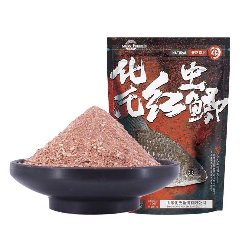 Hua's wild fishing, competitive fishing, traditional fishing, spring, summer, autumn and winter, thick fishy red worm crucian carp, a bait that is not air force