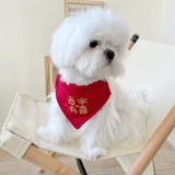 Слюнявчик, галстук-бабочка, нагрудник, шарф, красные свадебные туфли