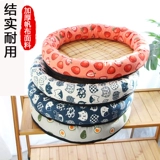 НЕИСТИГКИЙ КОТНЫЙ гнездо лето Liangwo Four Seasons General Pet Dog Gats подушка подушка плюшевая собака гнездо летом