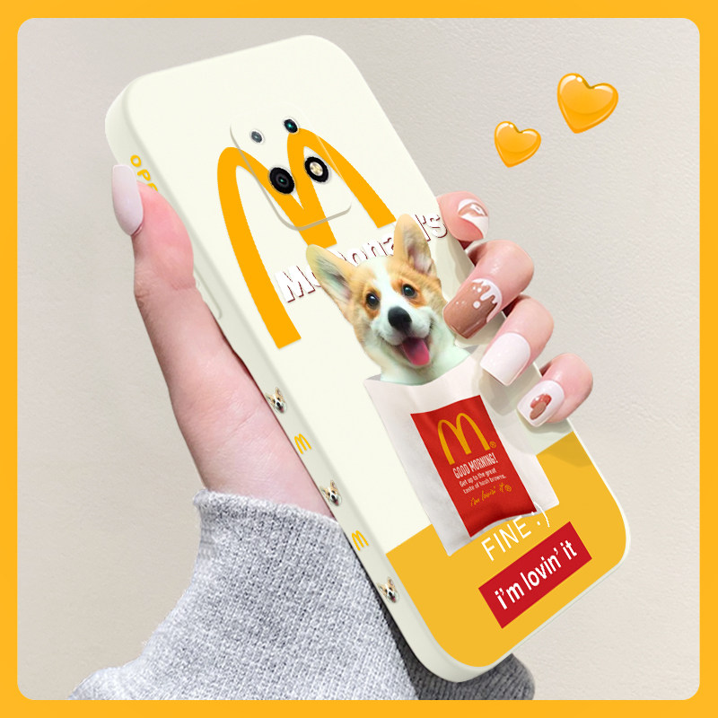 M remember McMenkokie applicable red rice 10x mobile phone shell 10xpro creative redmi9 liquid silicone liquid silicone 10a ultra-thin 5g anti-fall new 9A full package lens net red female 4g brief hm