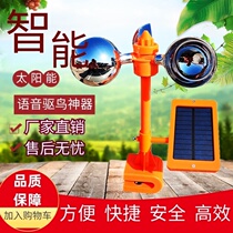 Bird repellent solar voice wind orchard fish pond outdoor garden warehouse smart greenhouse farmhouse balcony scare birds
