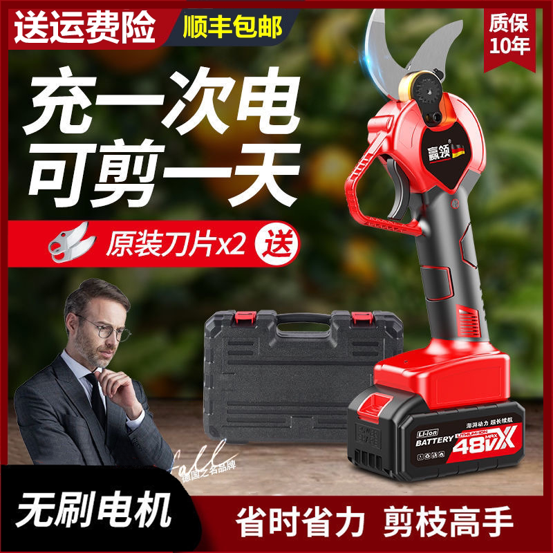German original clothing imported electric scissors fruit trees prunes with powerful garden lithium electric shears cut twigs