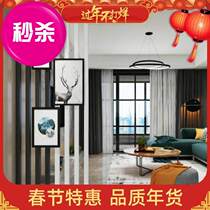 Nordic simple modern wrought iron screen partition living room restaurant office partition a decorative wall partition entrance stand