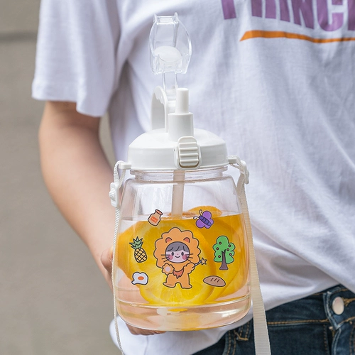 Летний вместительный и большой портативный чайник со стаканом, стакан, популярно в интернете