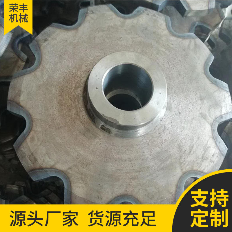 Mechanical Transmission Sprockets 08b Quenched Iron Sprockets Customizable Precision Industry Transport Sprockets Hard Tooth Surface Gear