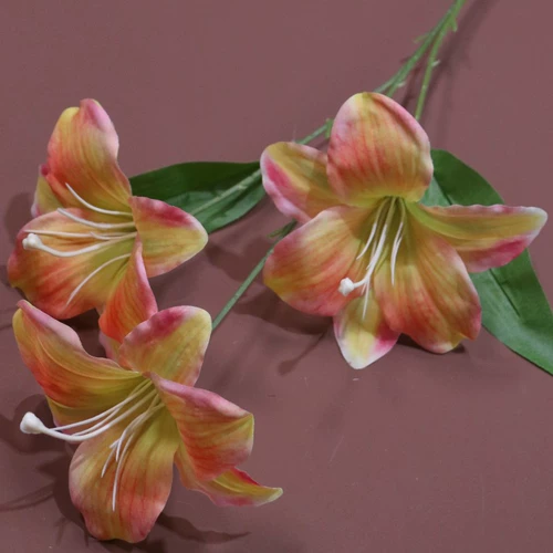 Оранжевый карамель свадебный зал симуляция цветочный океан Пион мяч хризантемы снежная вишня потолок