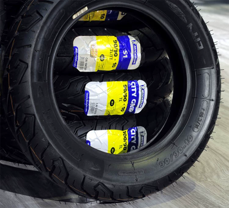 Michelin S1 CITY lốp 90/100 / 80-10-12 xe máy tay ga xe điện bê tông trượt M1 - Lốp xe máy