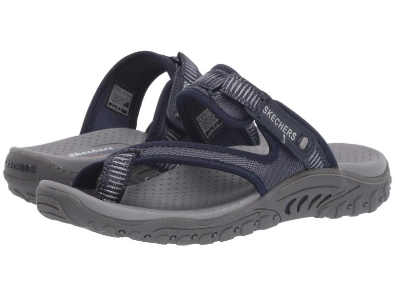 Skechers / SKECHERS dép thể thao nữ đi biển clip chân thoáng khí Hoa Kỳ thư trực tiếp 9190091 - Dép thể thao dép hoàng phúc