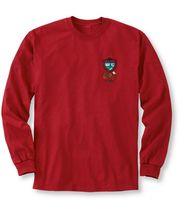 LL Bean Penn Mens outdoor T-shirt round collar Long sleeves comfortable and breathable U.S. Direct mail T-A-281959