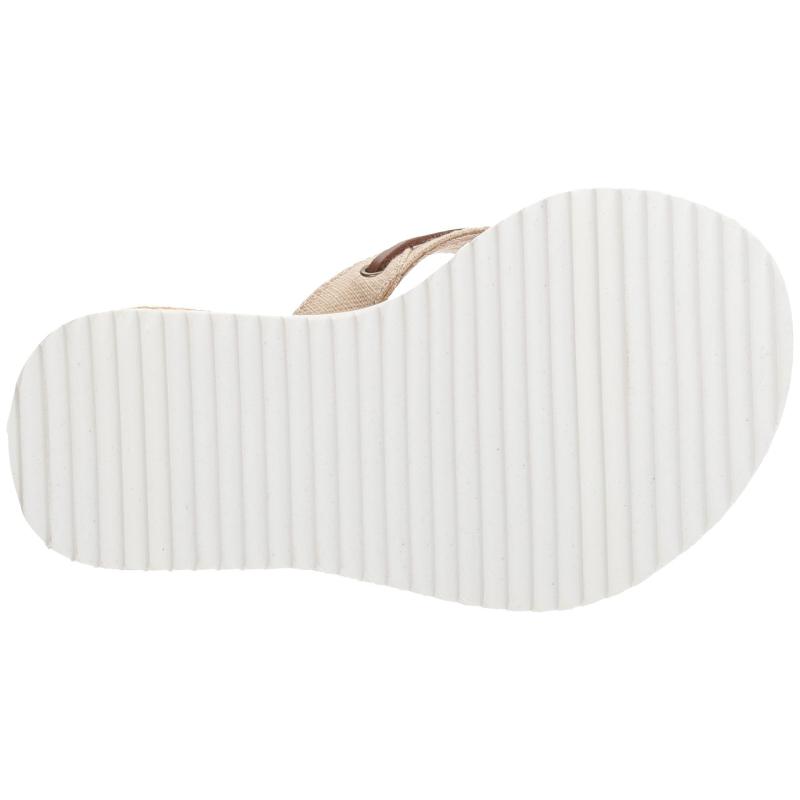 Skechers / SKECHERS Dép thể thao nữ Thong Beach Du lịch mùa hè dốc với thư trực tiếp của Mỹ 9011166 - Dép thể thao dép chữ h