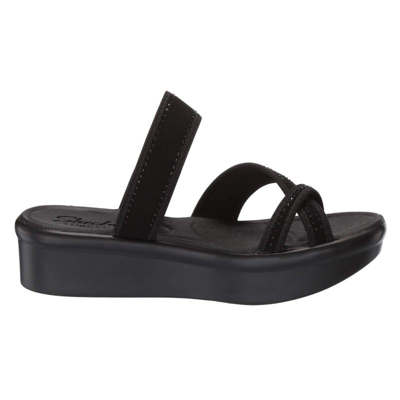 Skechers / SKECHERS dép thể thao nữ bằng phẳng đi bộ thoải mái đi biển thoải mái 9040734 - Dép thể thao dép gucci mickey