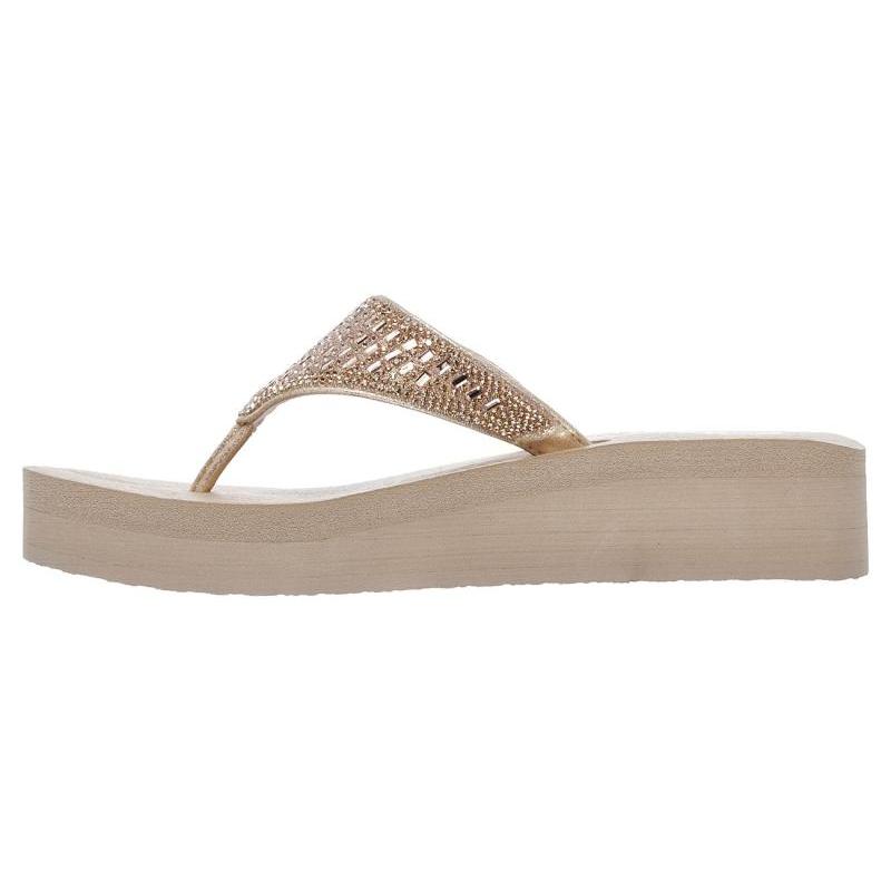 SKECHERS / SKECHERS Dép thể thao nữ đế dày đi biển đế dày thư trực tiếp Hoa Kỳ 31601 - Dép thể thao dép havaianas nam