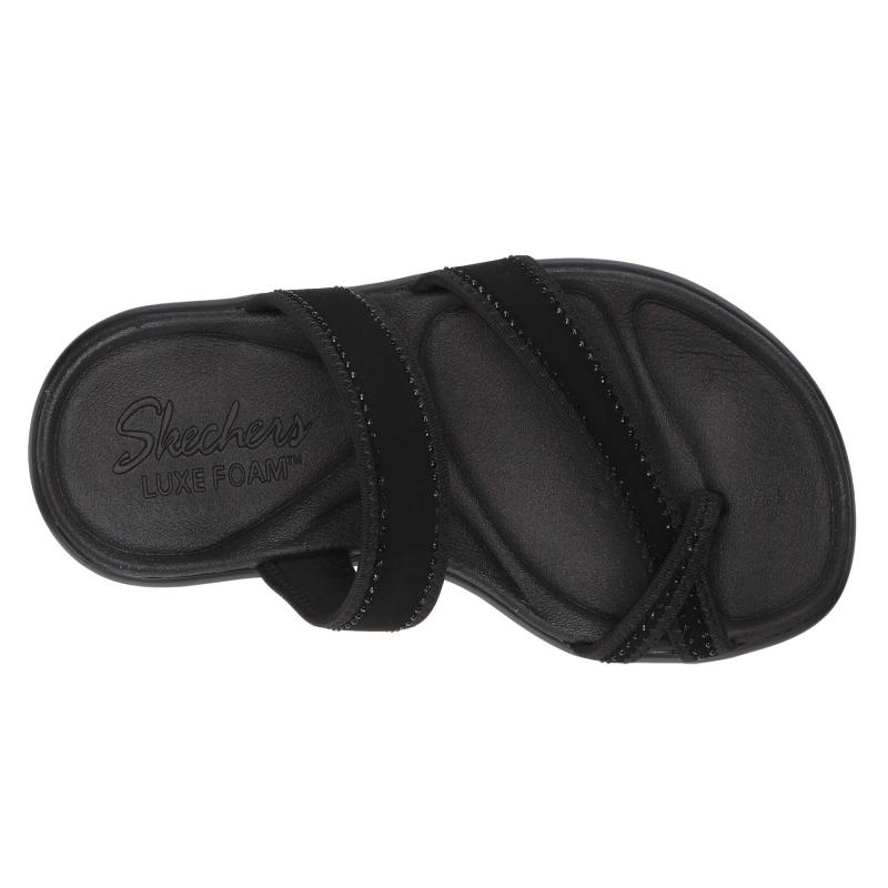 Skechers / SKECHERS dép thể thao nữ bằng phẳng đi bộ thoải mái đi biển thoải mái 9040734 - Dép thể thao dép gucci mickey