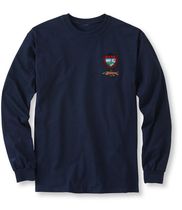 LL Bean Penn Mens outdoor T-shirt Long sleeve round collar fish logo USA Direct mail P-F-281957