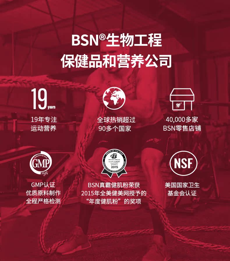 【BSN】必胜DNA肌酸粉309g