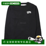 Корейская прямая почтовая почтовая почтовая почтовая почта Boys Club BC004 Black Cotton Long -sleeed T -Fork