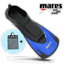 South Korean Direct Mail Mares More Swimming equipment Mares] Training with footed webbed Hermes BLU net