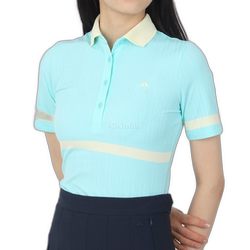 한국 다이렉트 메일 J.Lindeberg Moira Polo Short-Sleeved Golf 셔츠 남성과 여성을위한 유니버설