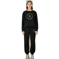 Korean direct mail MICANE daily logo sweatpants black