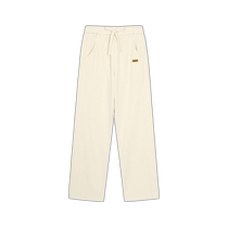 Korean direct mail REETE wide-leg corduroy knitted trousers U1F15JSL010