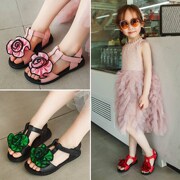 Bé Sandals 2020 Cô gái Hàn Quốc phiên bản của trẻ em dép Sandals chúa Sands Summer Student Sands.