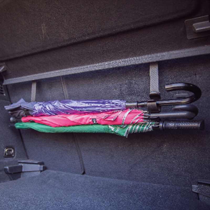 TYPES CAR UMBRELLA HOOK SEAT BACK SEAT Concealed Trunk vehicle concealed Multi-functional vehicle Containing Deck Shelf